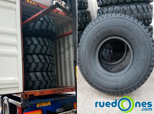 Techking 445/95R25 Grúa Móvil