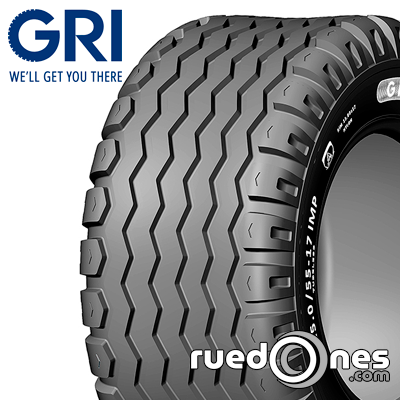 [PAB1297] 15.0/55-17 GRI GREEN EX RIB5 10PR IMP TL